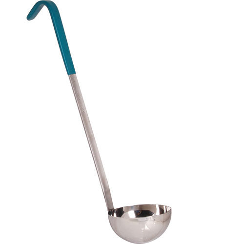 Ladle, 6 Oz,S/S,Teal,13"hdl For Vollrath Oem Parts - Part# 4980655