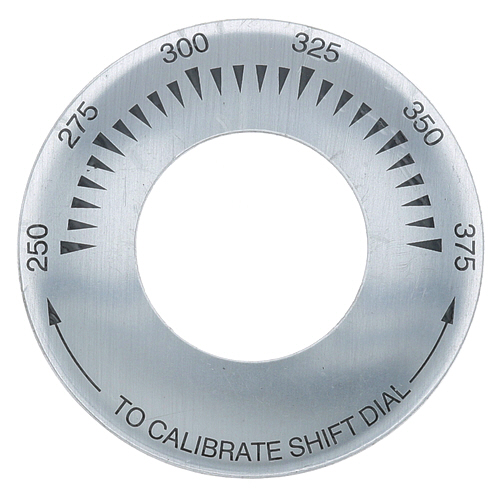 58037 Dial Plate 3 D, 250-375