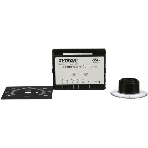 Hobart 498438 Temperature Control Assembly W/Pointer Knob S/S & 17&deg;F Offset